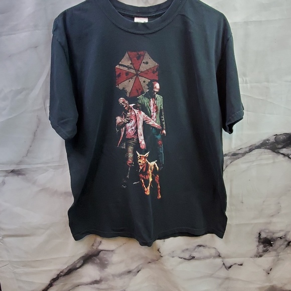 Anvil Other - Resident Evil Black Tee Size Large Color Black